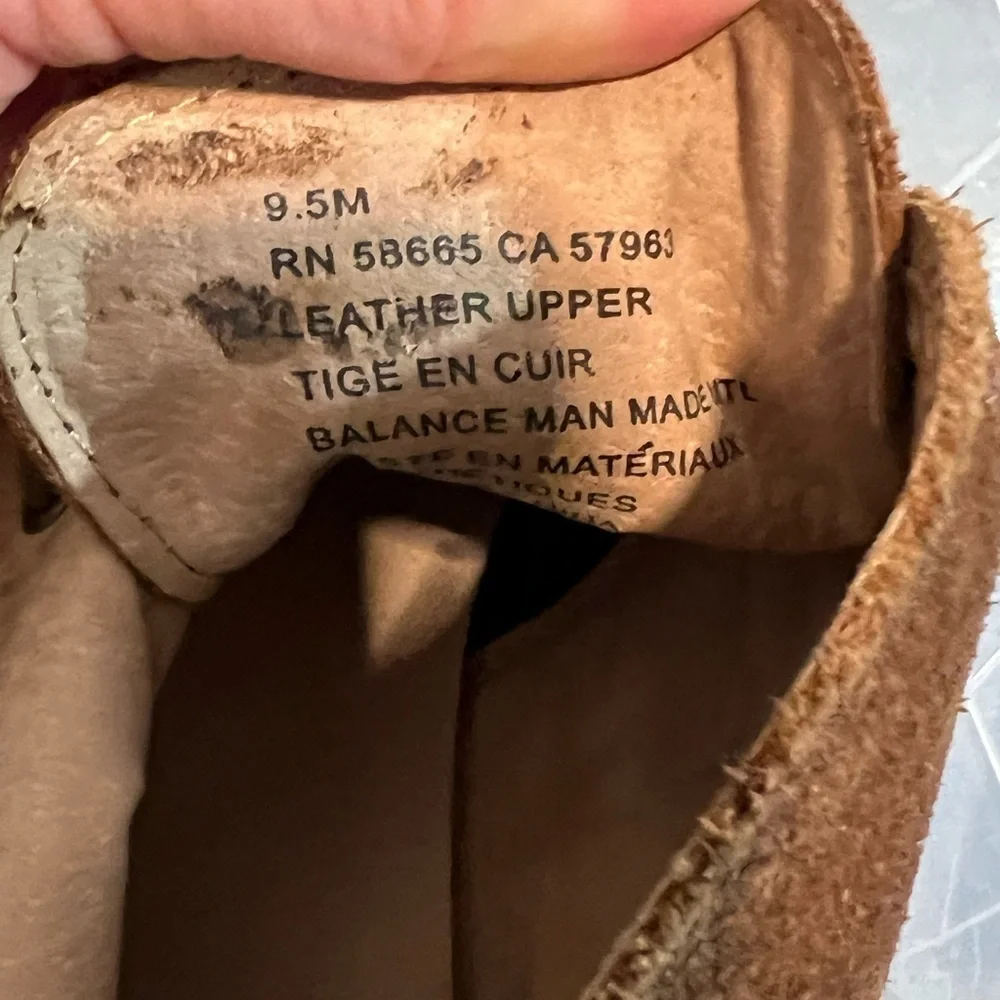 14th & Union Brown Chukka Boots Suede Leather
